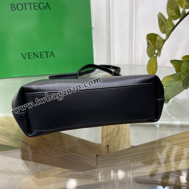 Bottega veneta高端女包 98088 寶緹嘉THE TRIANGLE BV專櫃新款黑色三角形五金手提女包  gxz1138